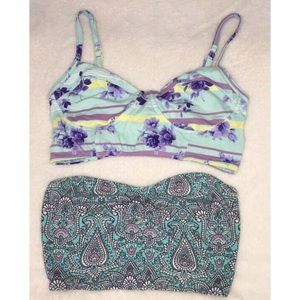NWOT PacSun • Patterned Bralette Bundle